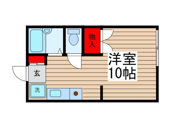 ﾊﾟﾙ ﾅｶﾑﾗの物件間取画像